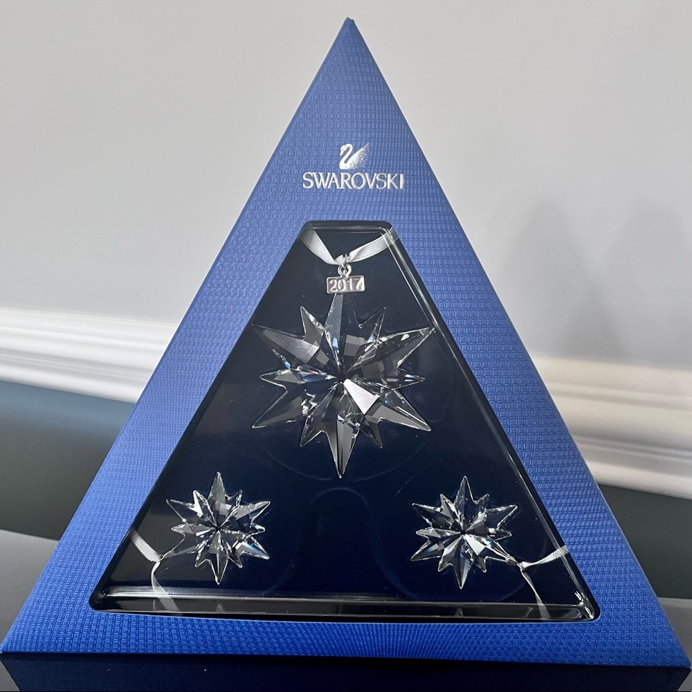 Swarovski 2017 Annual Star Ornament Set